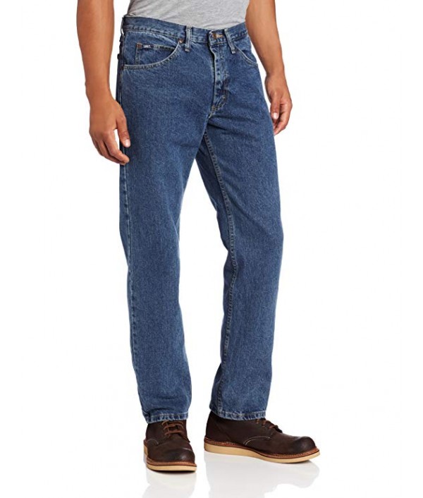 Men's Regular Fit Straight Leg  Jeans