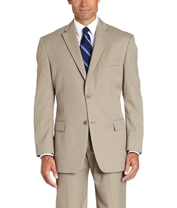 Men's Two-button Center-Vent Suit Jacket